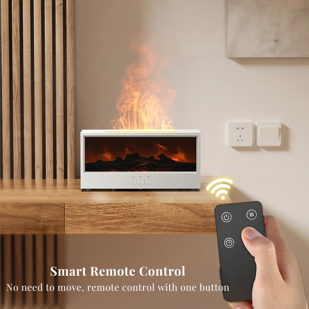 Dynamic Flame Fireplace Air Humidifier
