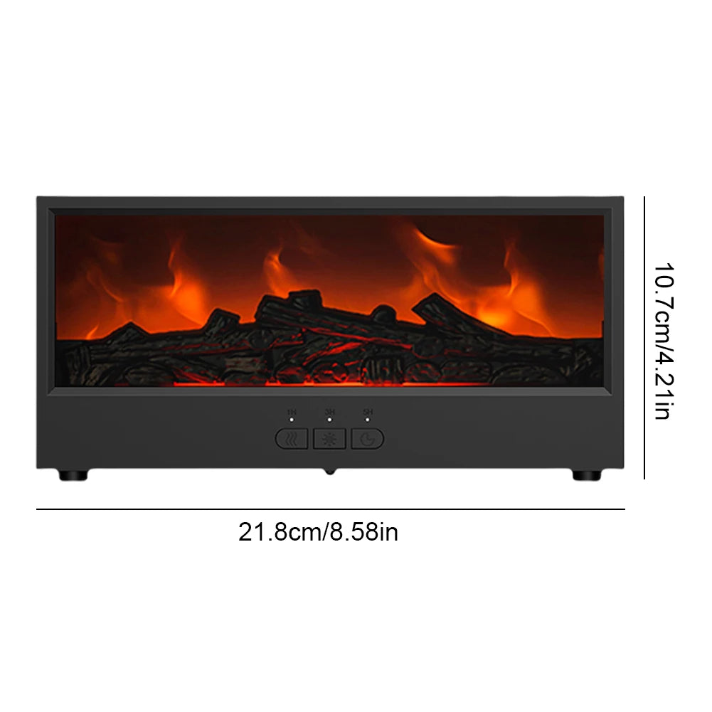 Dynamic Flame Fireplace Air Humidifier