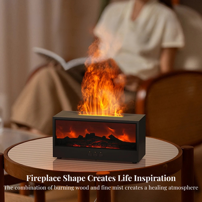 Dynamic Flame Fireplace Air Humidifier