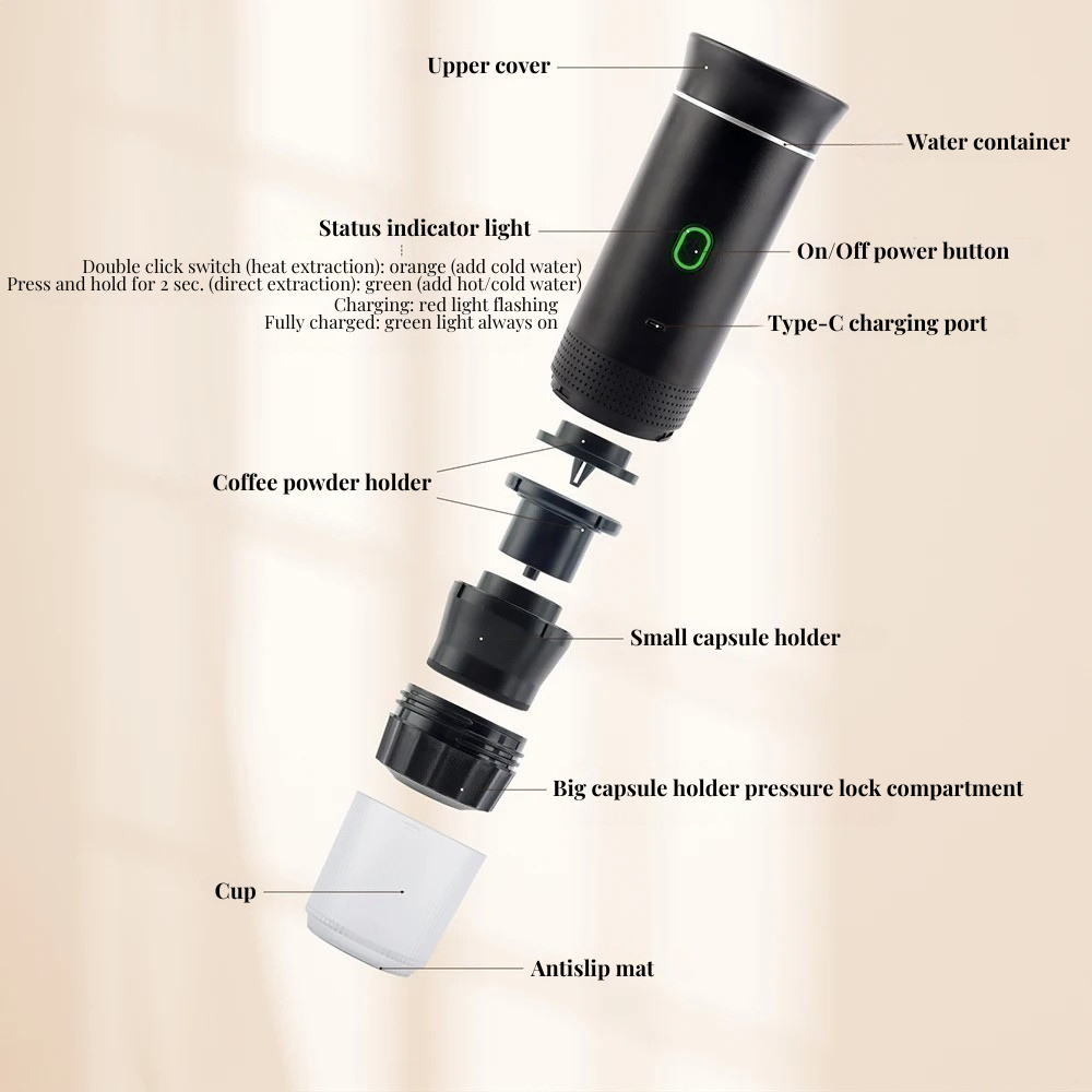 Portable Coffee Espresso Maker