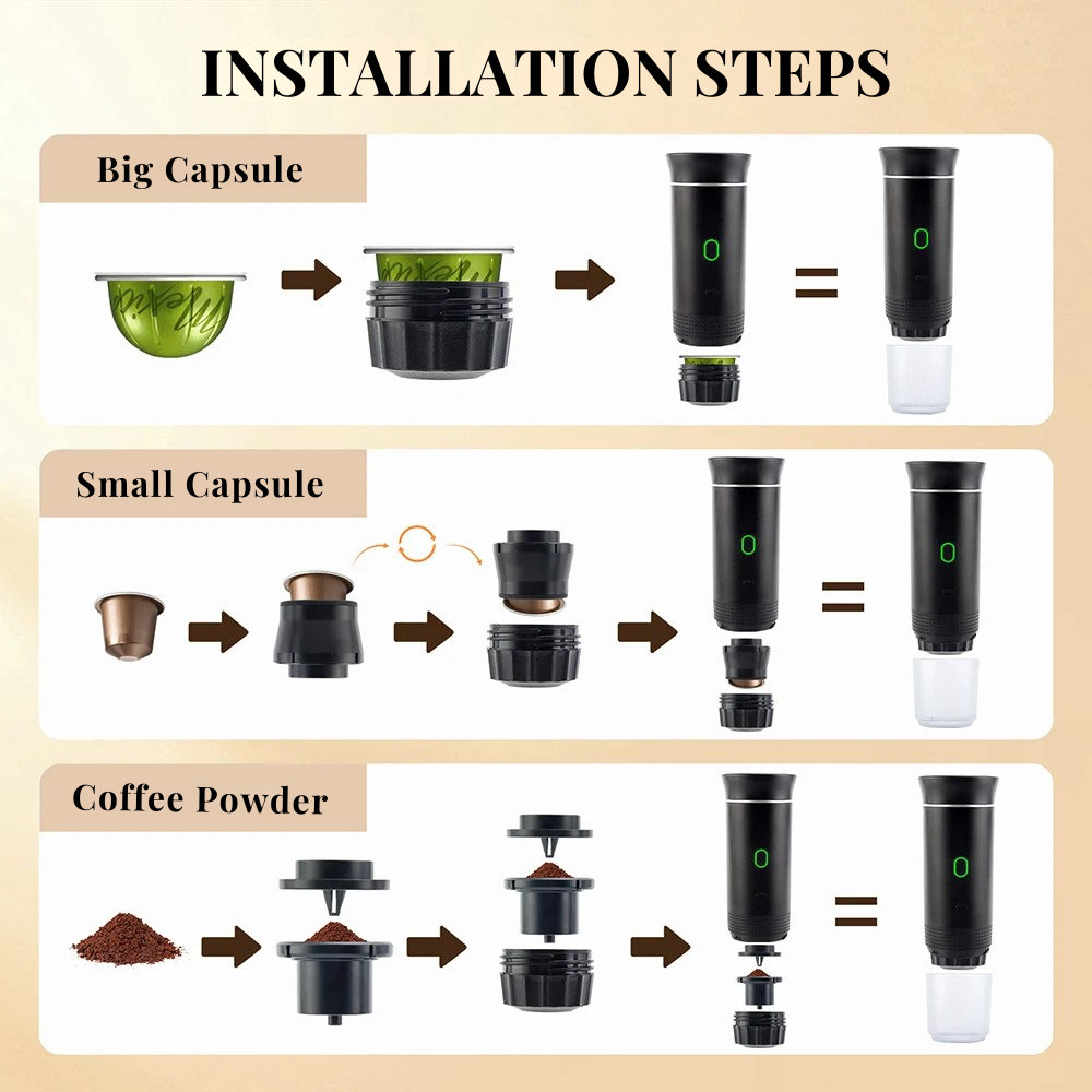 Portable Coffee Espresso Maker